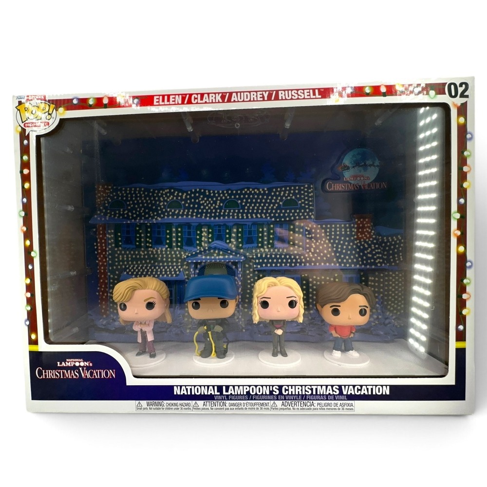 Funko POP National Lampoons Christmas Vacation Deluxe Moment 02 Vinyl Figure Set